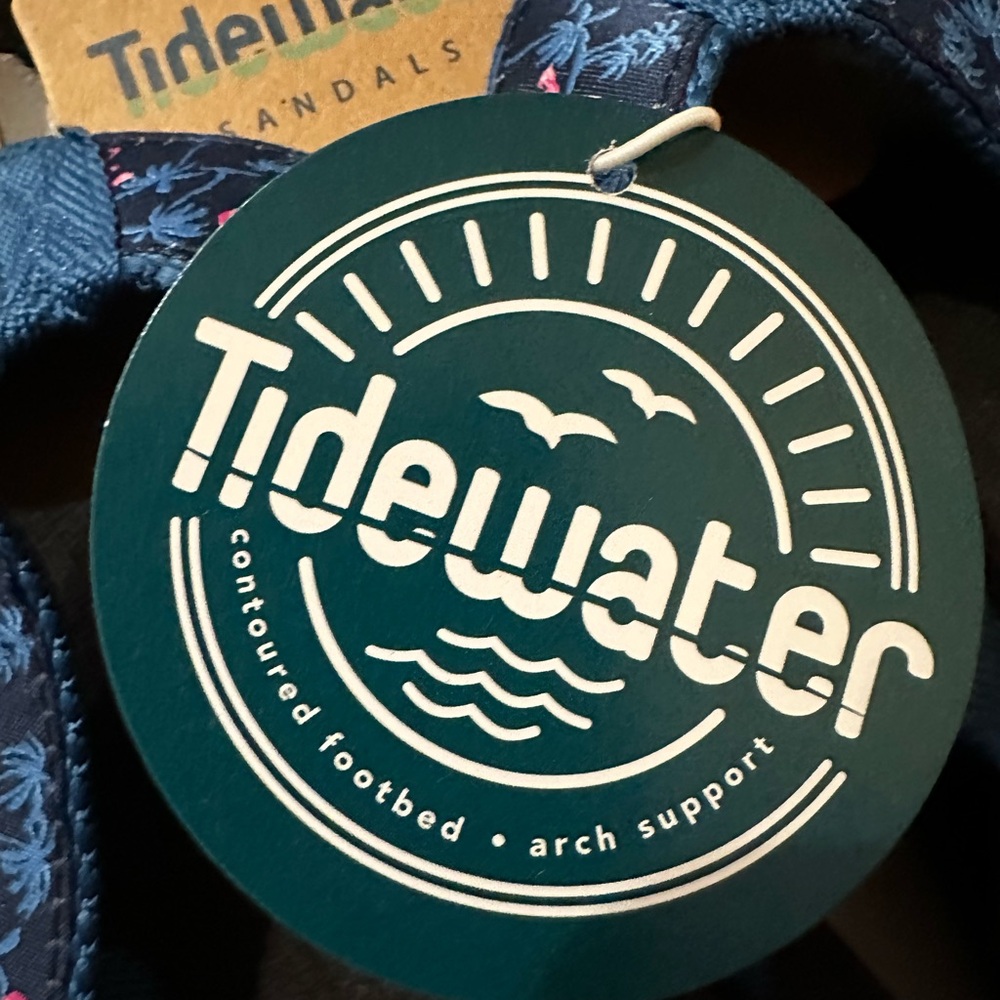 Tidewater Boardwalk Women’s Flamingo Paradise - Flip-Flop Sandals - Size 6 - NWT - Picture 2 of 4